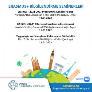 Erasmus+ Bilgilendirme Seminerleri