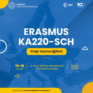ERASMUS+ KA220-SCH PROJE YAZMA EĞİTİMİ