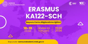 ERASMUS+ KA122-SCH PROJE FORMU BİLGİLENDİRME EĞİTİMİ