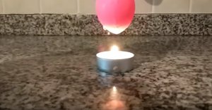 Günün Deneyi: Yanmayan Balon