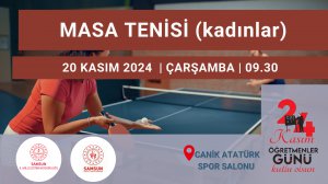 MASA TENİSİ (kadınlar)