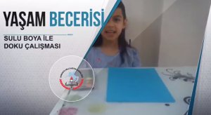 Yaşam Becerisi: Suluboya ile Doku Çalışması